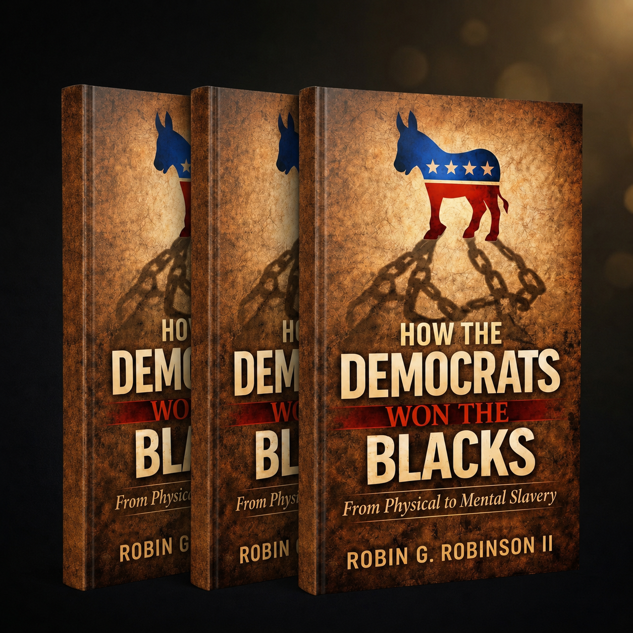 Three paperback copies of How The Democrats Won The Blacks